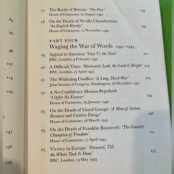 The Speeches of Winston Churchill Blood, Toil, Tears & Sweat Softcover book - Picture 5 of 10